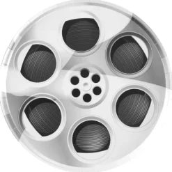 Best 10 Assiettes Anniversaire En Carton F Tes Cin Ma 22.5 Cm Theme Cinema