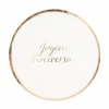 Outlet 8 Assiettes Carton Joyeux Anniversaire Rose Gold Theme Joyeux Anniversaire