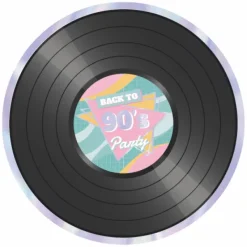 Badaboum 8 Assiettes Vinyles De 22Cm - 90'S