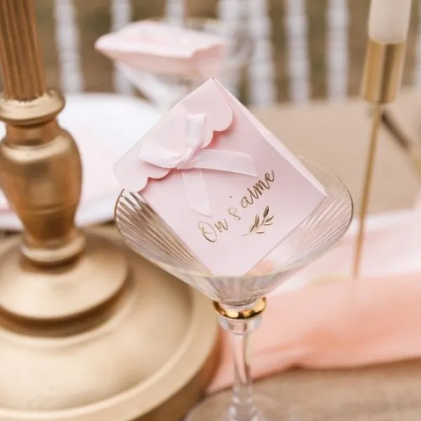 Badaboum 10 Boites Drag Es Mariage Mots D'Amour 7 X 8.5 Cm