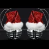 Badaboum 2 Boules De Noel A Facettes Avec Chapeau Online