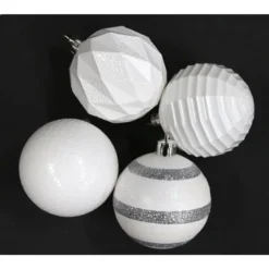 Badaboum 16 Boules De Noel Luxe Blanches 6Cm Outlet