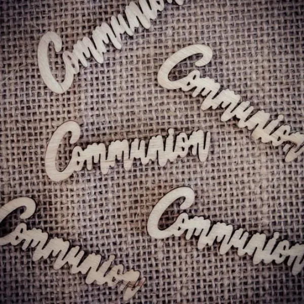 Outlet 12 Centres De Table D Co En Bois Communion Theme Communion