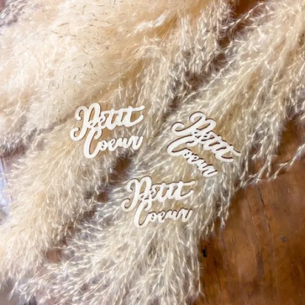 Online 12 Centres De Table D Co En Bois Petit Coeur Theme Communion