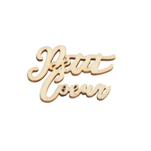 Online 12 Centres De Table D Co En Bois Petit Coeur Theme Communion