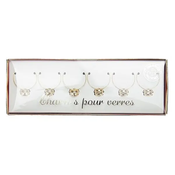 Badaboum 6 Charms Pour Flutes Ou Verres