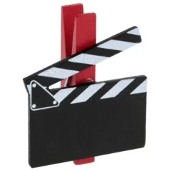 6 Clip Clap Hollywood Cinema Sur Pince Theme Cinema