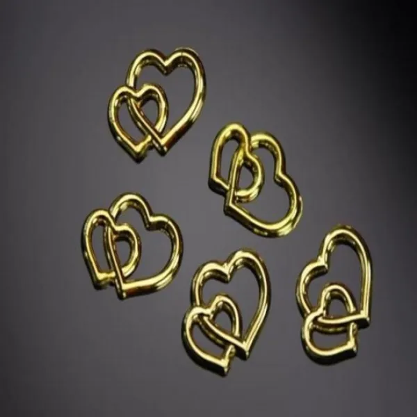 Badaboum 25 Coeurs Dor S Pour Boites Drag Es