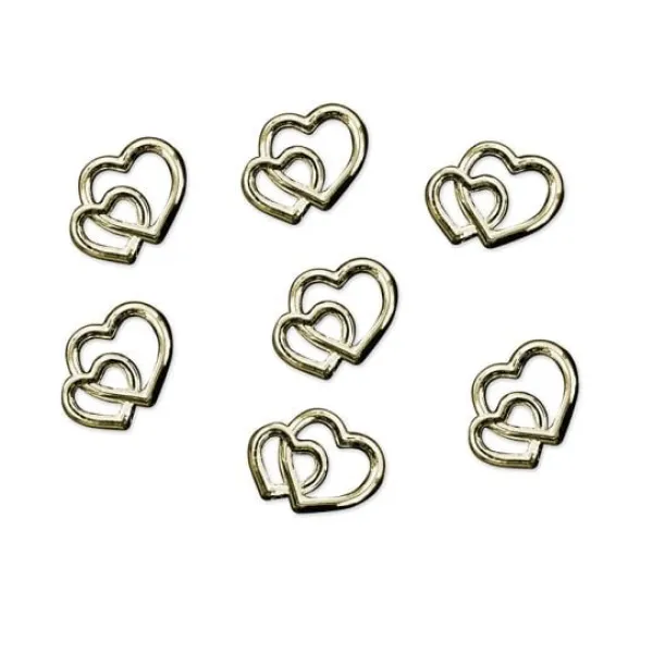 Badaboum 25 Coeurs Dor S Pour Boites Drag Es