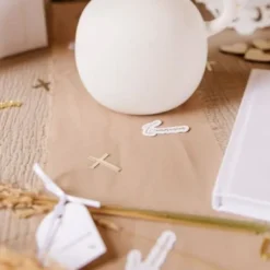 Online 100 Confettis De Table Communion Puret Blanc Et Or Theme D Co Baby Shower