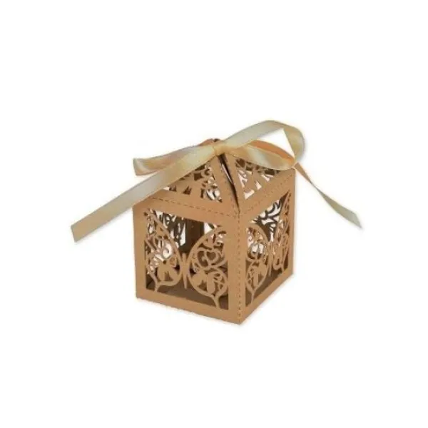 Badaboum 20 Contenants Drag Es Cages Papillons Kraft 5 X 7.5 Cm