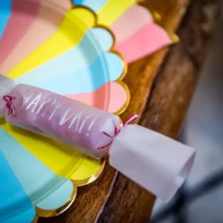 Badaboum 8 Crackers A Confettis Berlingot Multicolore