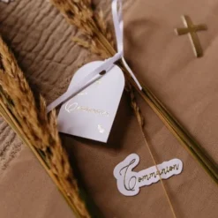 Hot 10 Etiquettes Communion Puret Theme Communion