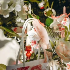 Badaboum 10 Etiquettes Merci Theme Romantique