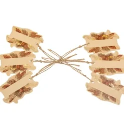 Badaboum 10 Etiquettes Palmier Sable Et Or