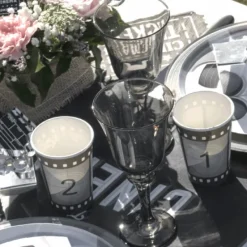 Sale 10 Gobelets Anniversaire En Carton F Tes Cin Ma 27 Cl Theme Cinema