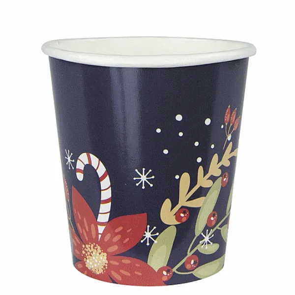 Badaboum 8 Gobelets En Carton Nuit De Noel 20Cl Online