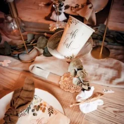 Online 8 Gobelets En Carton Oh Baby Theme D Co Baby Shower