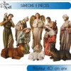 Badaboum 11 Grands Santons De Noel 40Cm Clearance