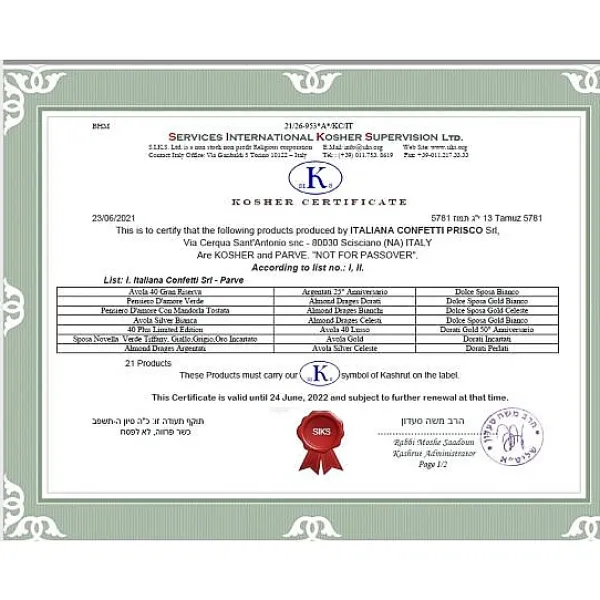 Badaboum 1 Kilo De Dragees Blanc Au Chocolat Hot