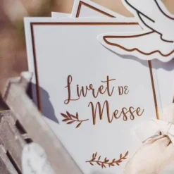 Outlet 10 Livrets De Messe Mon Bapt Me Theme Bapteme