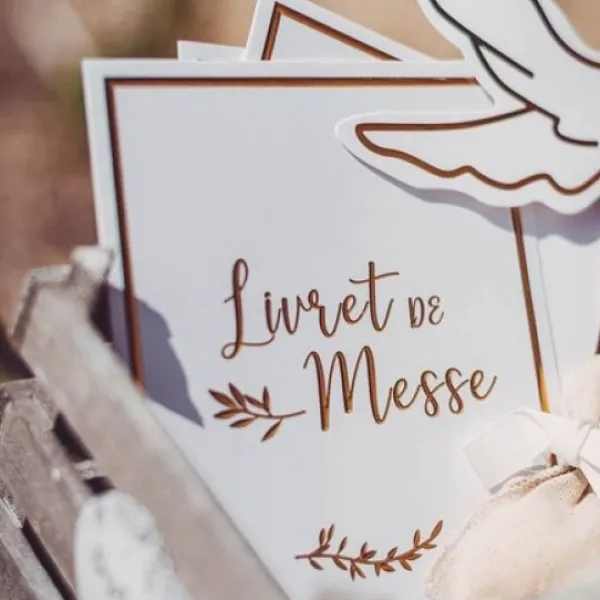 Outlet 10 Livrets De Messe Mon Bapt Me Theme Bapteme
