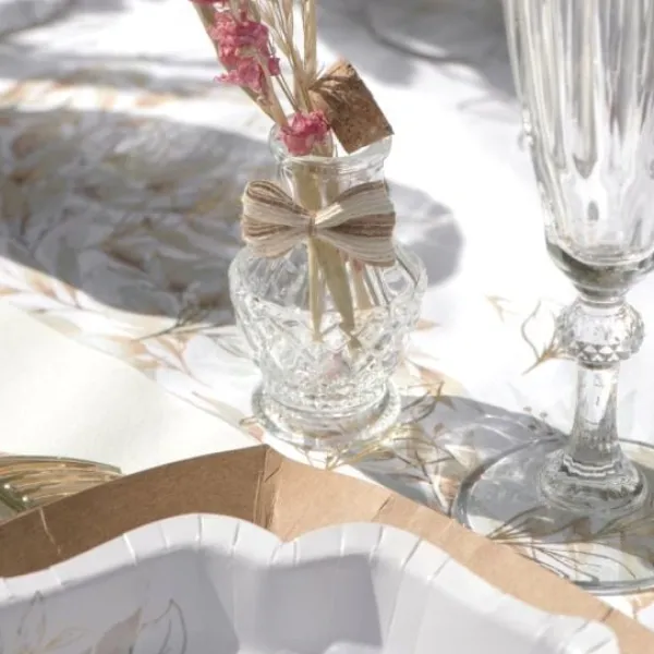 Badaboum 10 Noeuds Mariage Sur Corde Couleur Naturelle 5 X 5 X 13 Cm