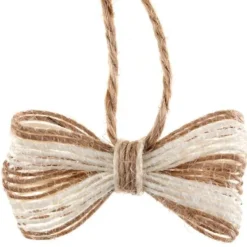 Badaboum 10 Noeuds Mariage Sur Corde Couleur Naturelle 5 X 5 X 13 Cm