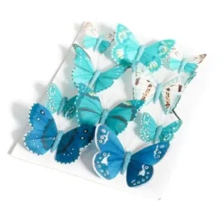 Badaboum 10 Papillons Mariage Degrad S Bleu