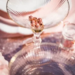 Badaboum 24 Petites Perles De Bois Rose Gold