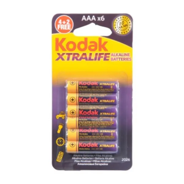 Badaboum 4 Piles Lr03 Kodak Extra Life Hot