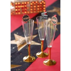 Clearance 6 Pinces Ardoise Hollywood Cinema Theme Cinema