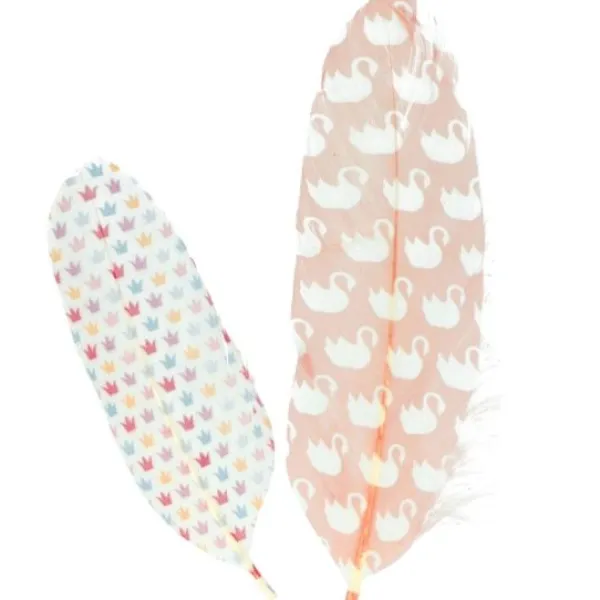 Badaboum 6 Plumes D Co Lovely Swan