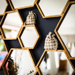 Badaboum 5 Pochons En Lin Vichy Ivoire