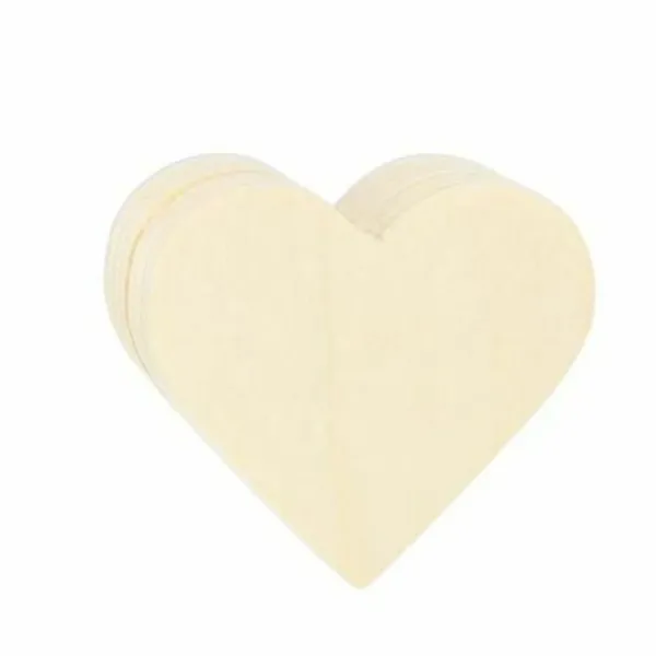 Badaboum 3 Portes Carte Coeur En Bois Naturel