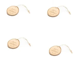 Badaboum 4 Rondins De Bois Marque Place Joyeux Anniversaire Hot