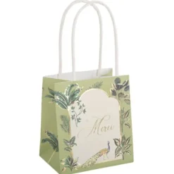 Badaboum 6 Sacs Cadeaux Merci Theme Tropical