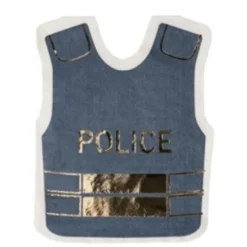 16 Serviettes En Papier Theme Police Theme Cinema