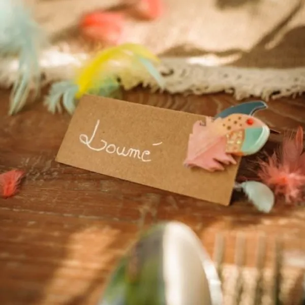 Badaboum 9 Stickers Plumes Gypsy