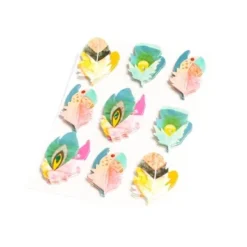 Badaboum 9 Stickers Plumes Gypsy