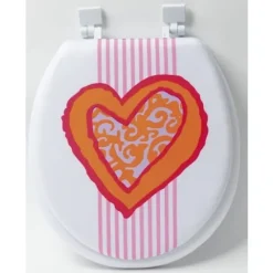 Badaboum Abattant De Wc Mousse D Cor Coeur