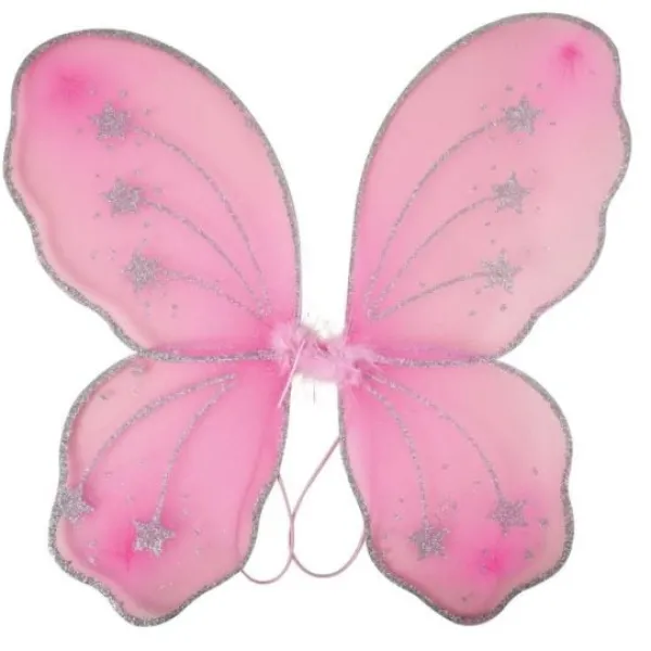 Badaboum Ailes De Papillon Rose