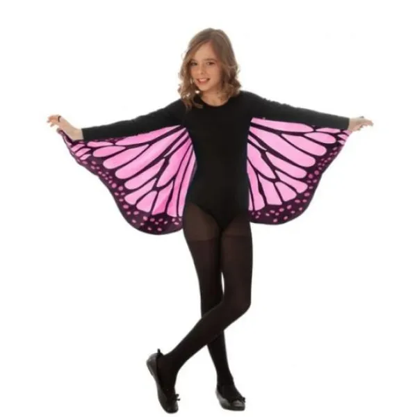 Badaboum Ailes Papillon Rose Enfant