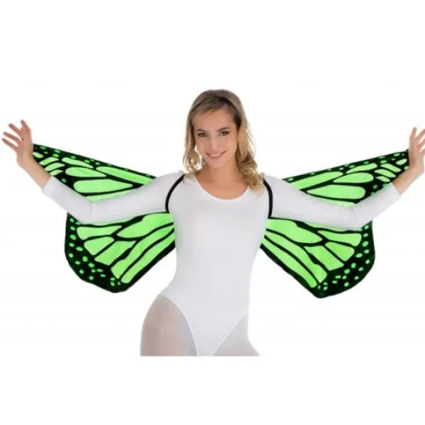 Badaboum Ailes Papillon Vert Adulte