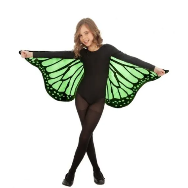 Badaboum Ailes Papillon Vert Enfant