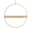 Badaboum Anneau Or A Suspendre Deco Jute 35Cm Clearance