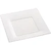 Clearance Assiette Carr E Plastique Blanche R Utilisable 23Cm X12 Theme Cinema