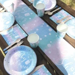 Discount Assiette Carton Baby Shower X 8 Pi Ces Theme D Co Baby Shower