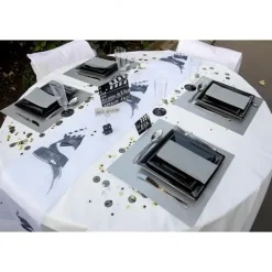 Badaboum Assiette De Noel Jetable Carr E 23 Cm X 12 Pi Ces Best