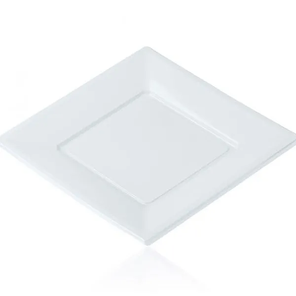 Badaboum Assiette De Noel Jetable Carr E 23 Cm X 12 Pi Ces Best